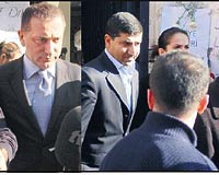 SABAH gazetesi Medya Grup Bakan Kenan Tekda, Genel Yayn Ynetmeni Fatih Altayl ve Yayn Ynetmen Yardmcs Doan Satm da Agosa taziye ziyaretine gitti. 