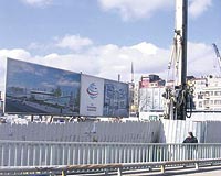 Marmaray'�n in�aat� s�r�yor