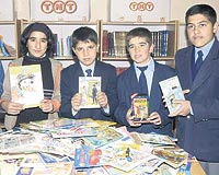 Trkiye'nin her yerine 2 milyon kitap datld