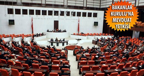 TMSF yetkisi Hkmet'e veriliyor