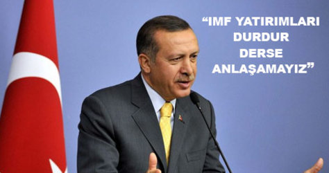 Babakan'dan IMF'ye rest