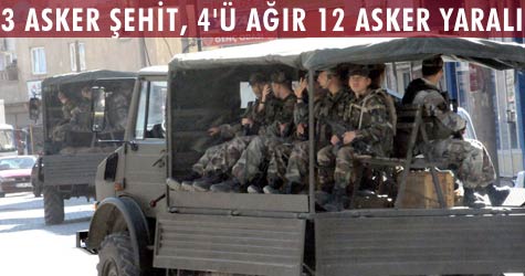 Cizre'de askeri araca saldr