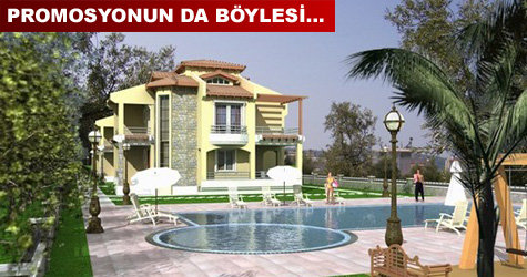 ''Villa alana ev bedava''