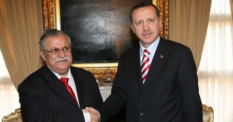 Erdoan, Talabani ile grecek